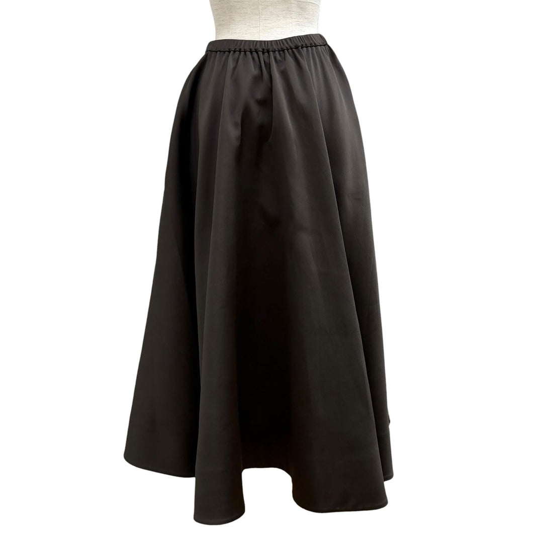 Excellent VALENTINO High-waisted flared long dress polyester 38 2B0RA9V56D1