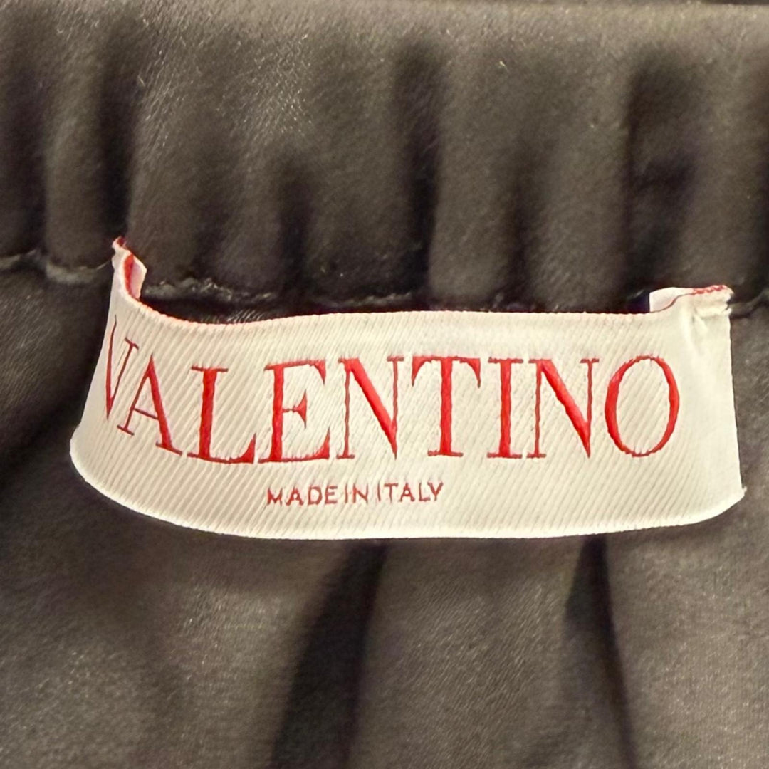 Excellent VALENTINO High-waisted flared long dress polyester 38 2B0RA9V56D1