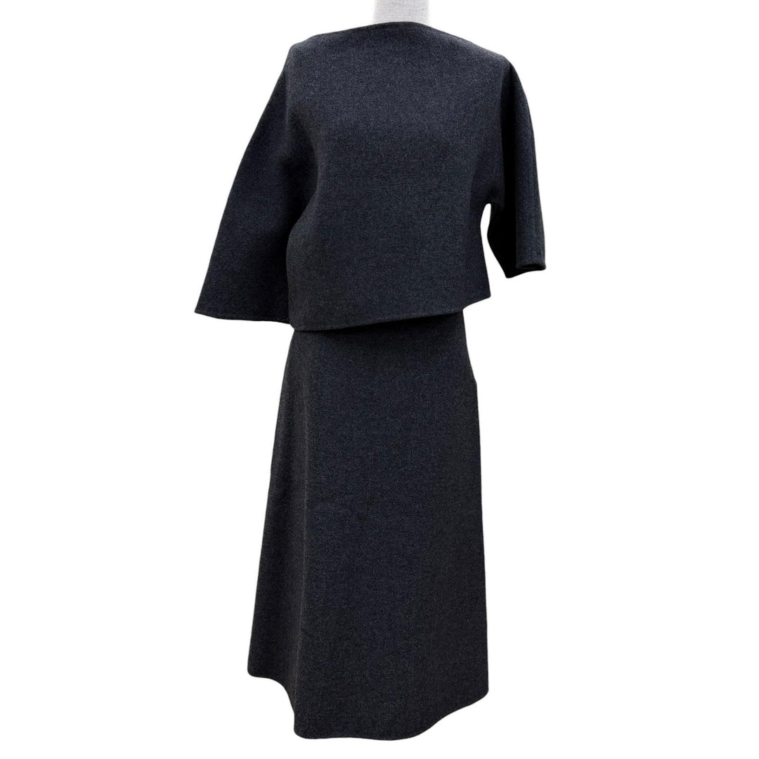 Excellent THE ROW two-piece set Cashmere blend tops and skirts gray wool Women 2
