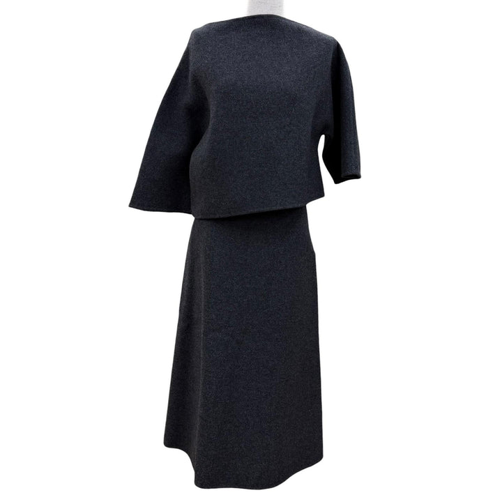Excellent THE ROW two-piece set Cashmere blend tops and skirts gray wool Women 2
