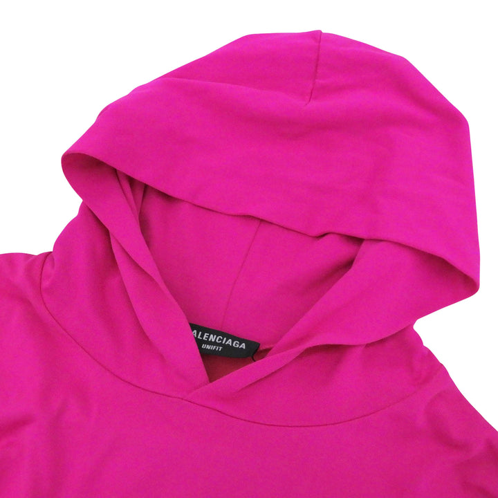 Excellent BALENCIAGA hoodie THIS IS NOT THE NEW pink cotton mens XXS 662424