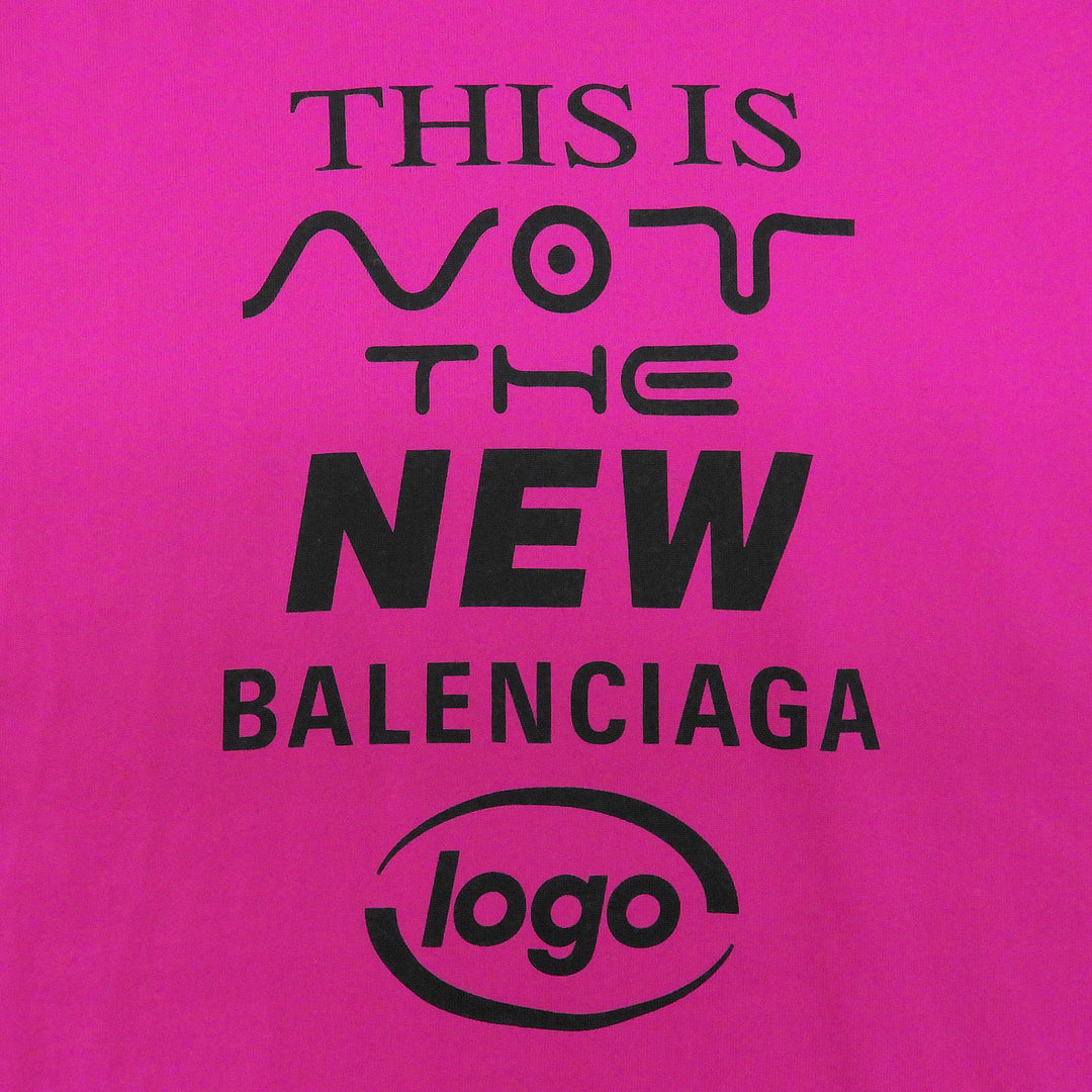 Excellent BALENCIAGA hoodie THIS IS NOT THE NEW pink cotton mens XXS 662424