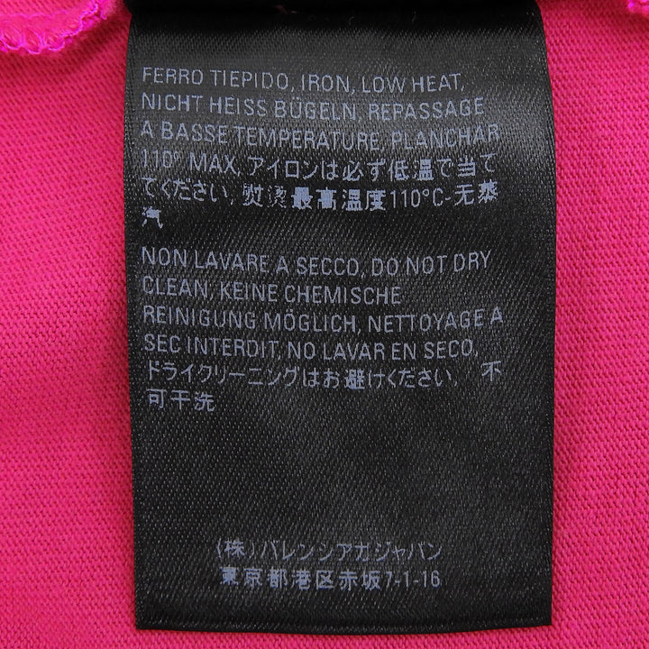 Excellent BALENCIAGA hoodie THIS IS NOT THE NEW pink cotton mens XXS 662424
