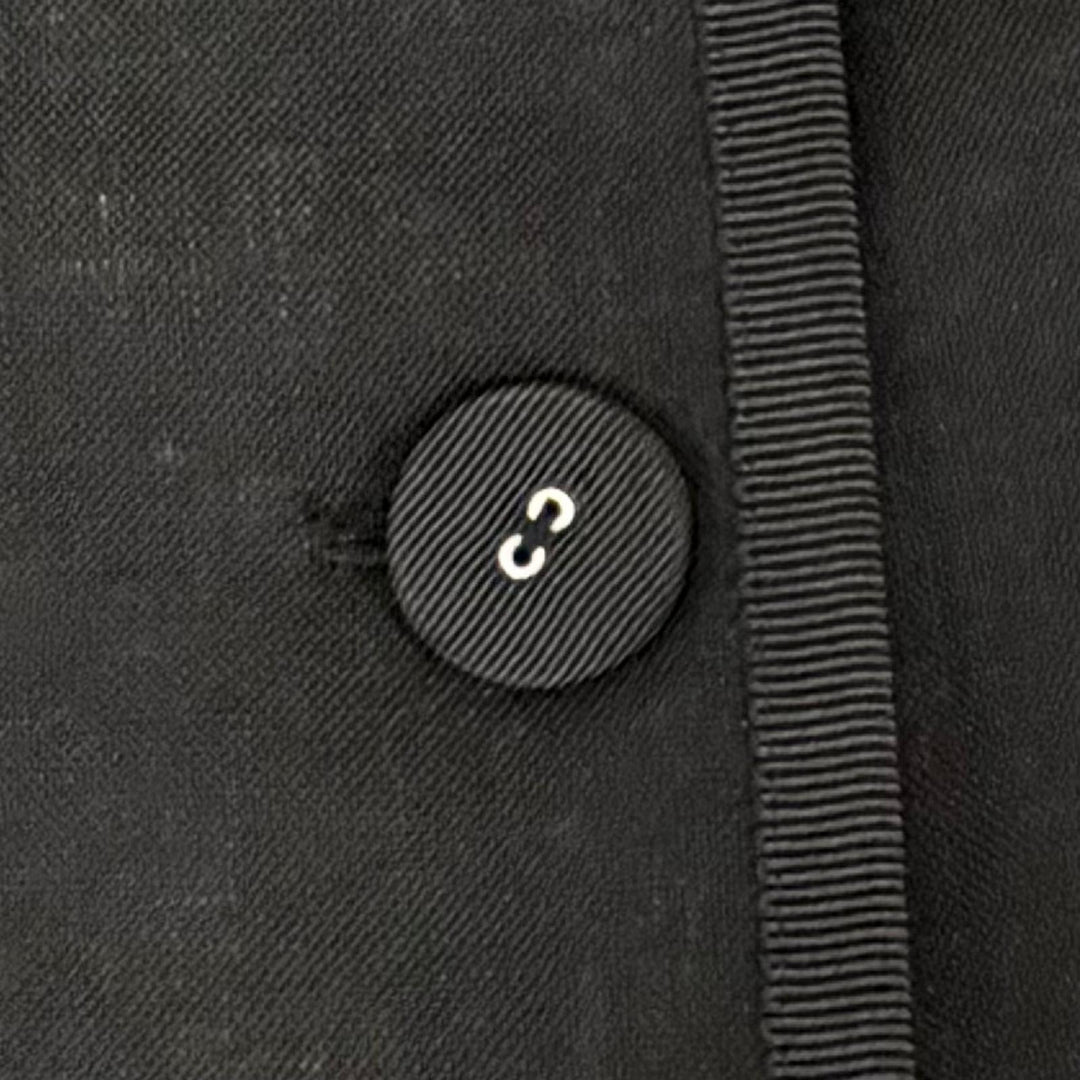 Excellent THOM BROWNE Tricolor striped lining, long coat 40 FOC320B