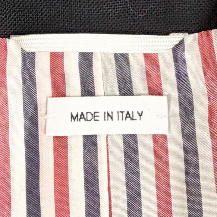 Excellent THOM BROWNE Tricolor striped lining, long coat 40 FOC320B
