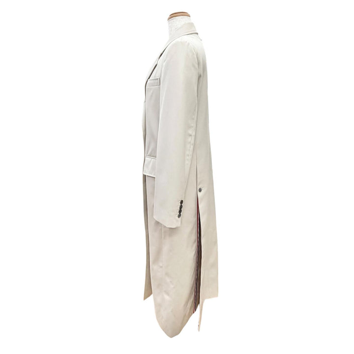 Excellent THOM BROWNE Tricolor striped lining, single-breasted, coat. 40 FOC776A