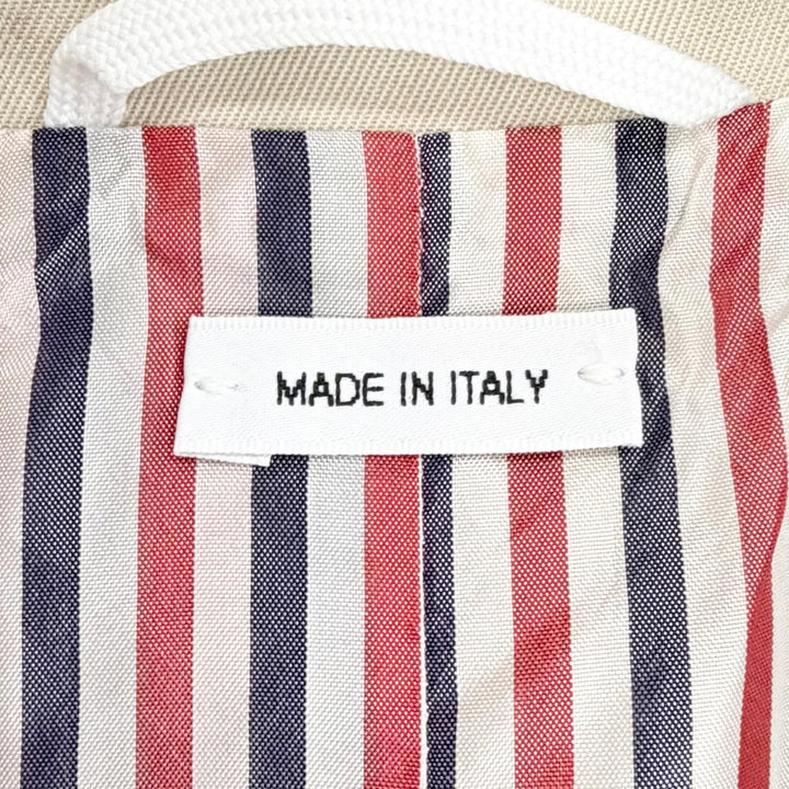 Excellent THOM BROWNE Tricolor striped lining, single-breasted, coat. 40 FOC776A