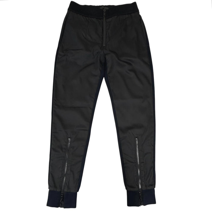 Discounted Great PRADA Pants Nylon-paneled jogger pants (sweatpants) black cotton