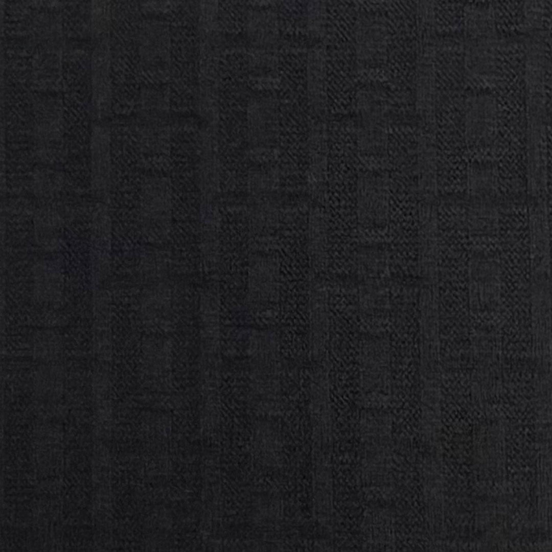 Excellent HERMES one piece H-motif short-sleeved knit black wool 36 3E2515DB