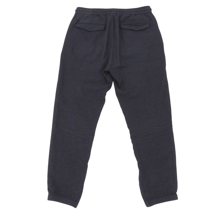 Great DIOR Pants Center-creased sweatshirt Navy wool mens 44 113C122A6053