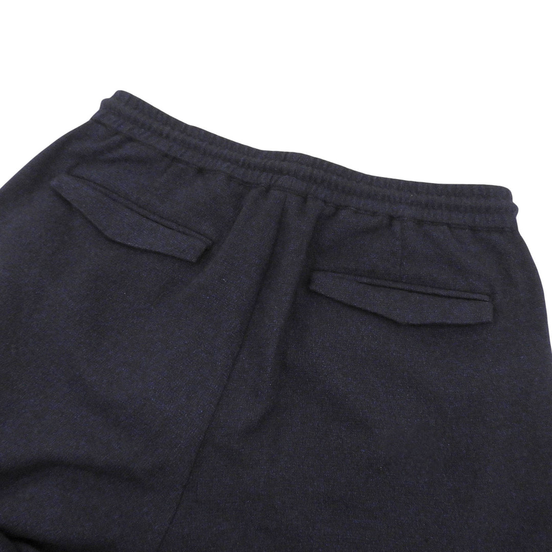 Great DIOR Pants Center-creased sweatshirt Navy wool mens 44 113C122A6053