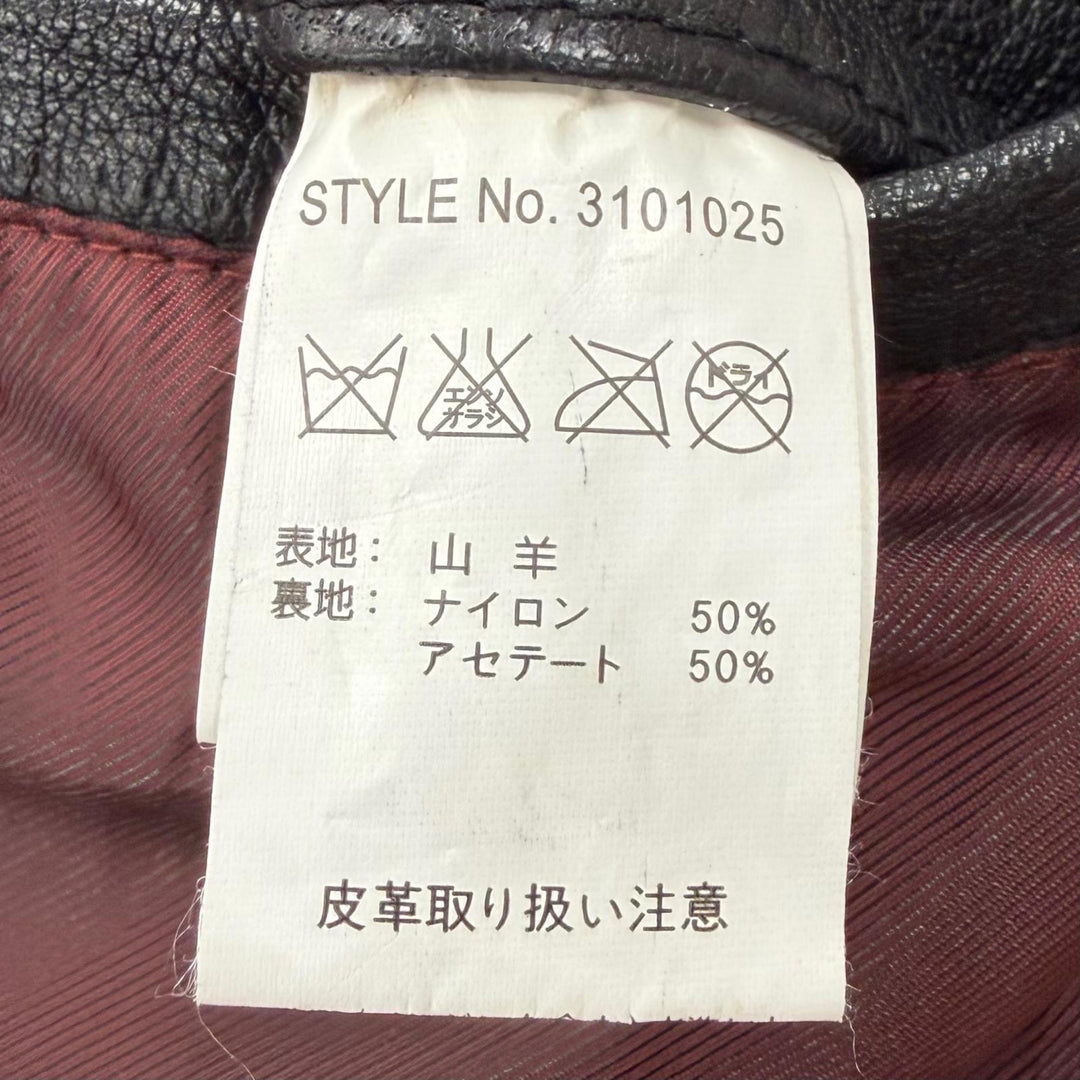 Great schott Leather jacket CLASSIC RACER JACKET Single Goatskin M 3101025