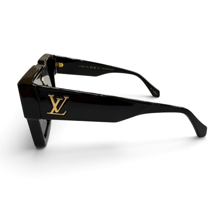 Excellent LOUIS VUITTON sunglasses Cyclone Current Products Eyewear black Z1578E
