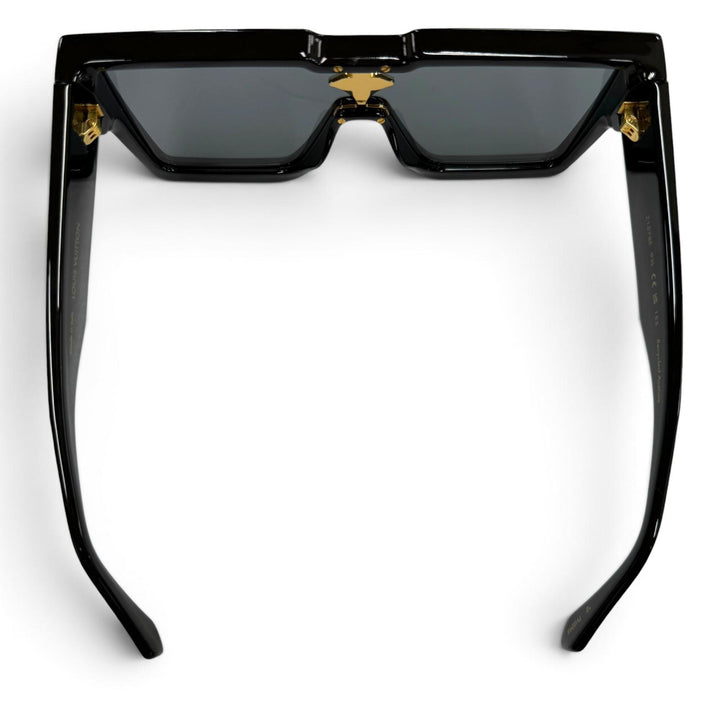 Excellent LOUIS VUITTON sunglasses Cyclone Current Products Eyewear black Z1578E