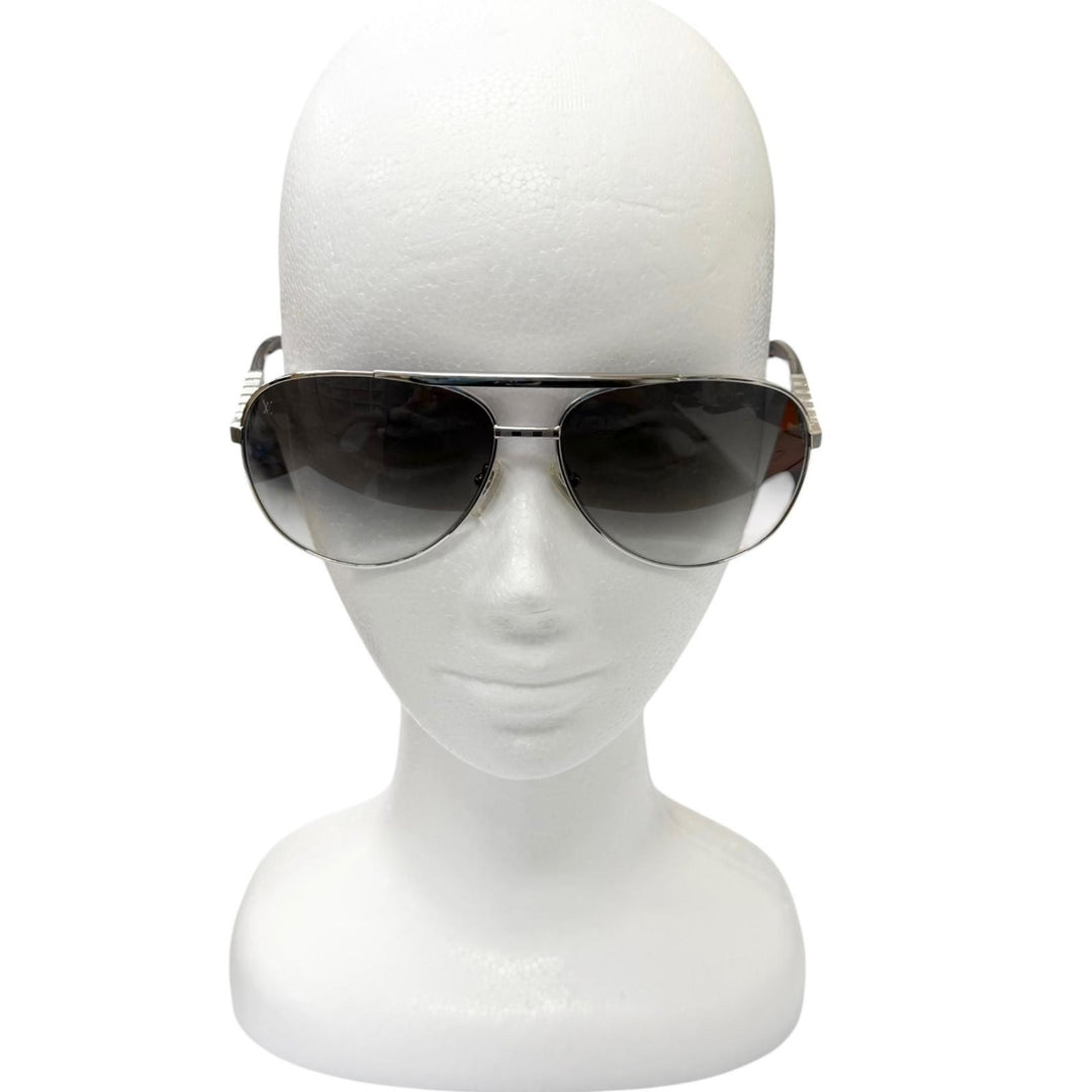 Excellent LOUIS VUITTON sunglasses Attitude pilot Damier Two Bridges