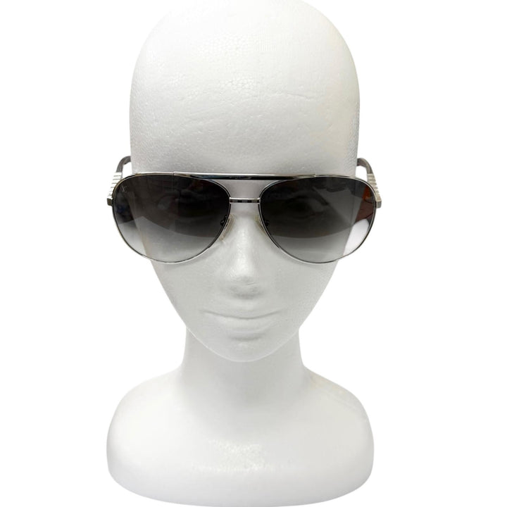Excellent LOUIS VUITTON sunglasses Attitude pilot Damier Two Bridges