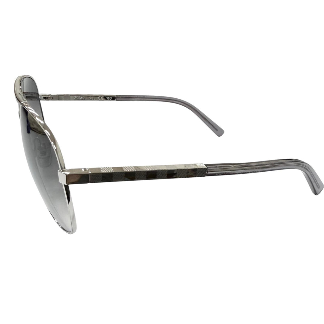 Excellent LOUIS VUITTON sunglasses Attitude pilot Damier Two Bridges