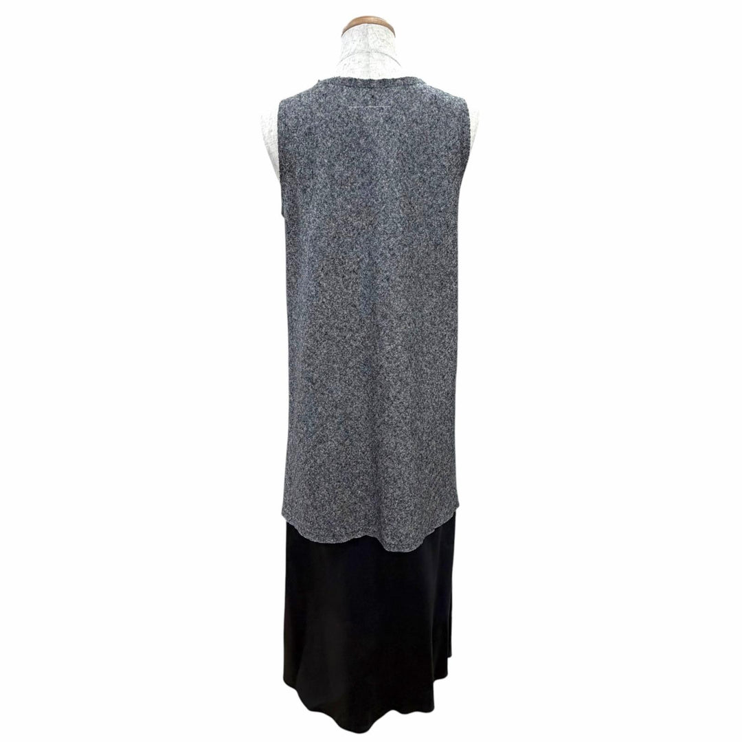Excellent MM6 Maison Margiela one piece Midi Dress Sleeveless top 40 S52DD0101