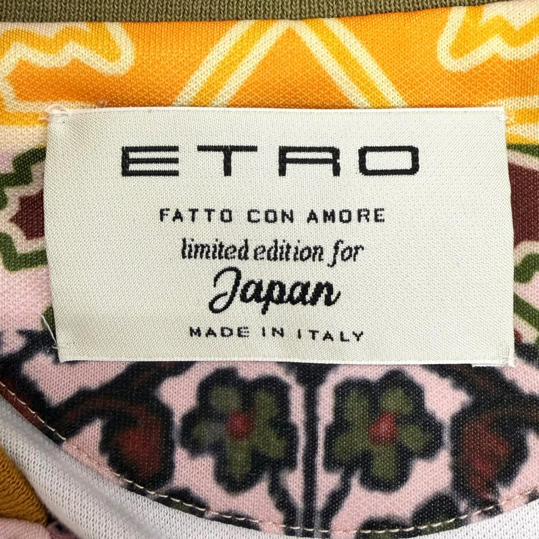 Excellent ETRO Blouson Japan exclusive all-over print multicolor cotton