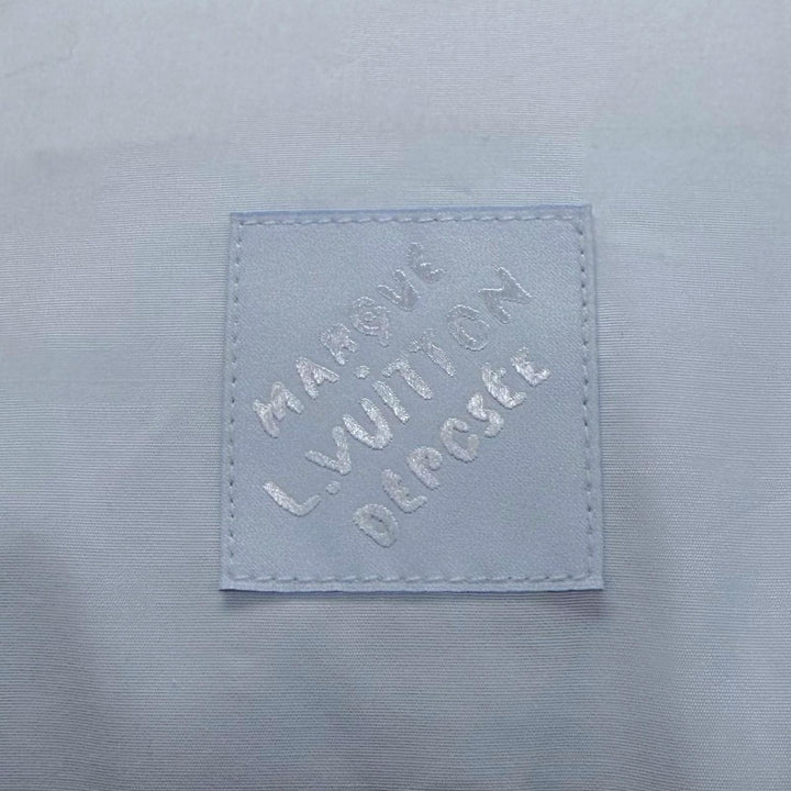 Excellent LOUIS VUITTON Short sleeve shirt Monogram Flower Embroidery