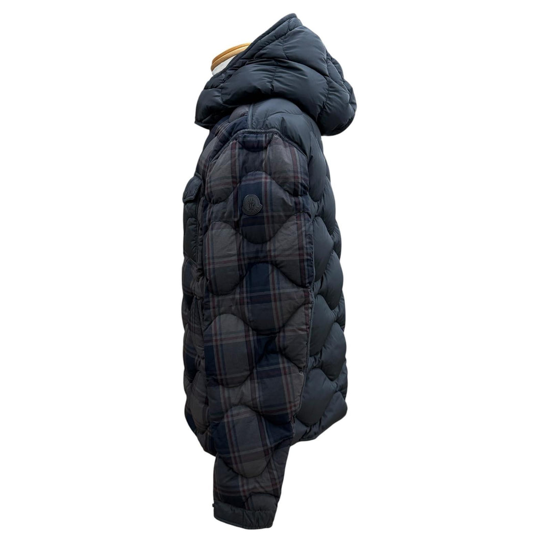 Great MONCLER Down jacket GONDRY Dark gray cotton mens 3