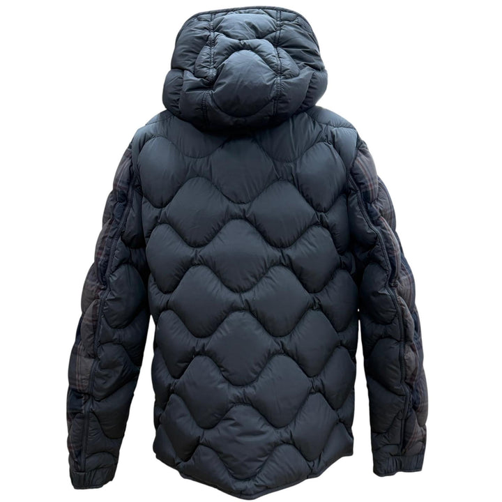 Great MONCLER Down jacket GONDRY Dark gray cotton mens 3