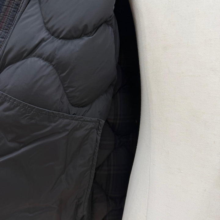 Great MONCLER Down jacket GONDRY Dark gray cotton mens 3