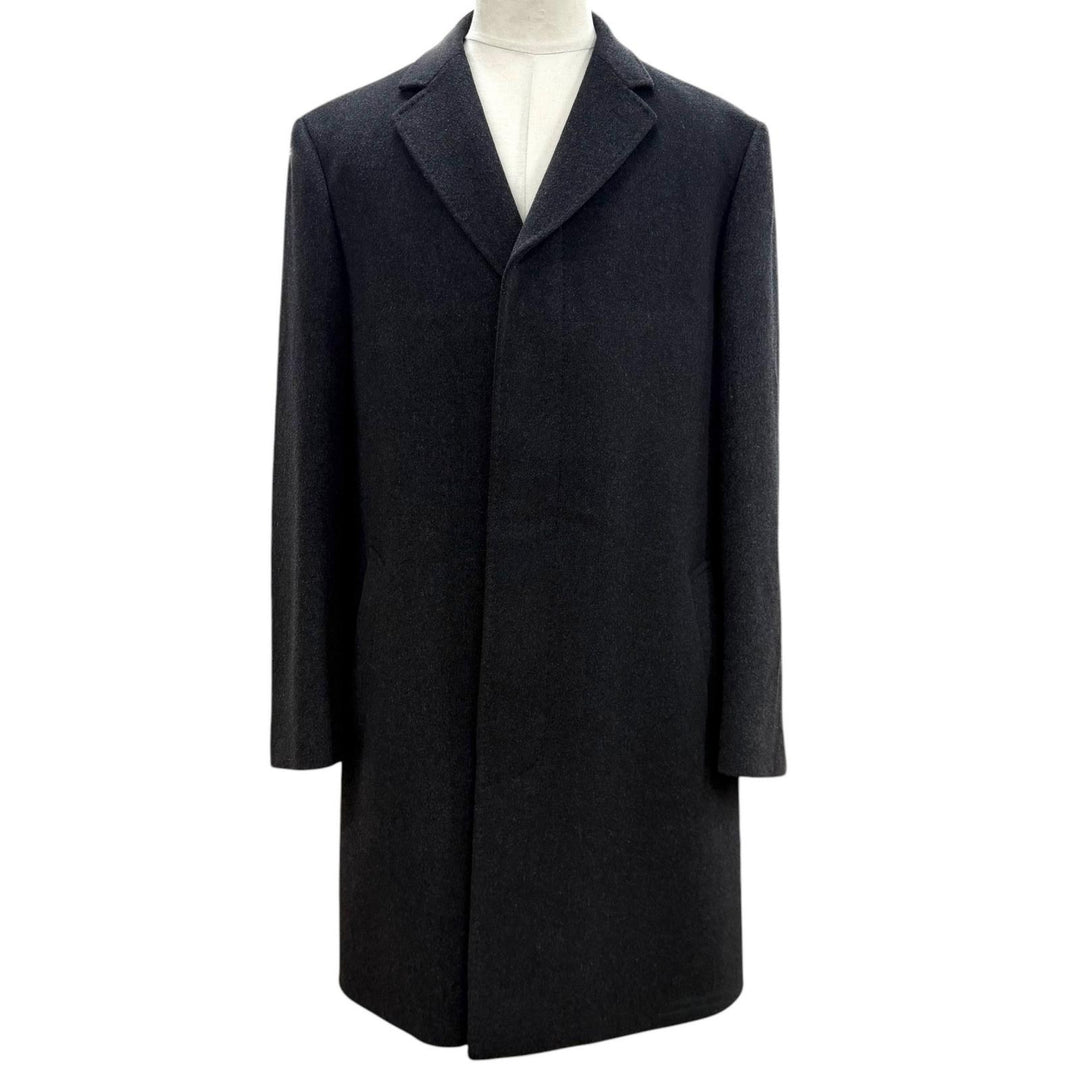 Excellent Brooks Brothers Chester coat Dark gray wool mens 40