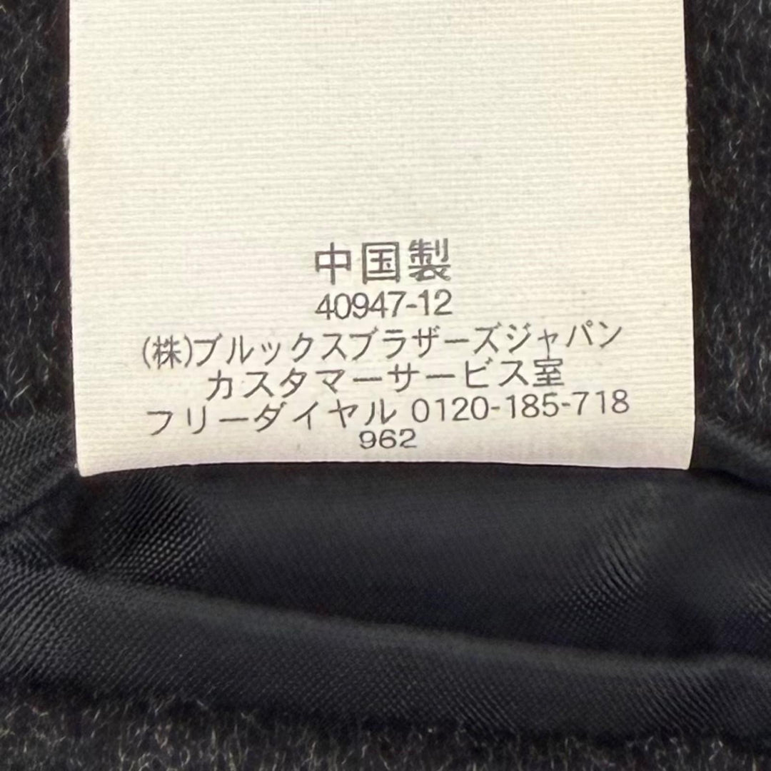 Excellent Brooks Brothers Chester coat Dark gray wool mens 40