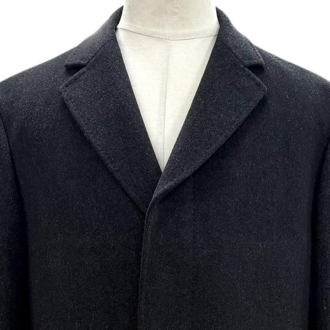 Excellent Brooks Brothers Chester coat Dark gray wool mens 40