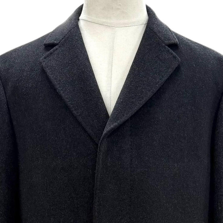 Excellent Brooks Brothers Chester coat Dark gray wool mens 40