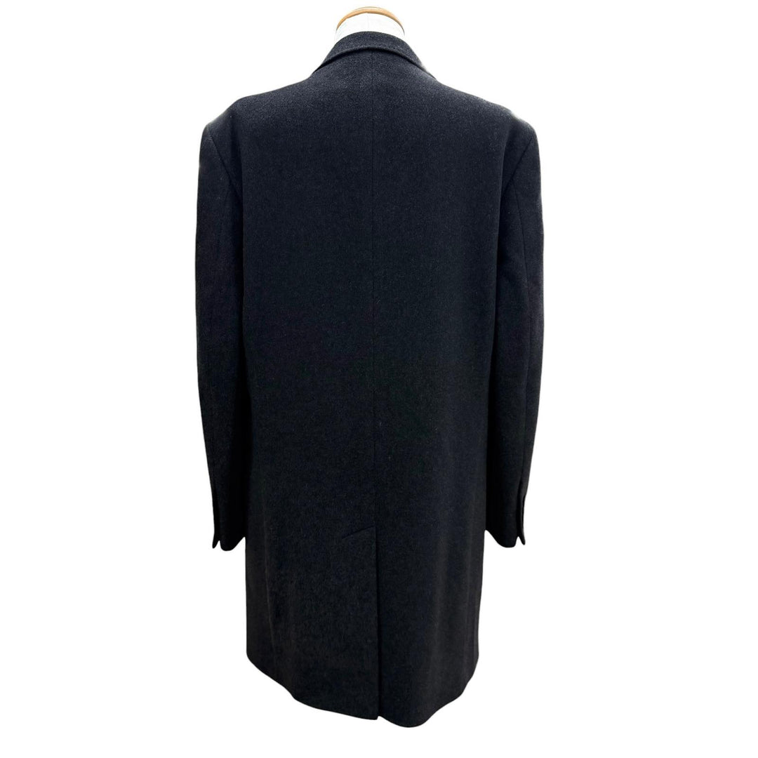 Excellent Brooks Brothers Chester coat Dark gray wool mens 40