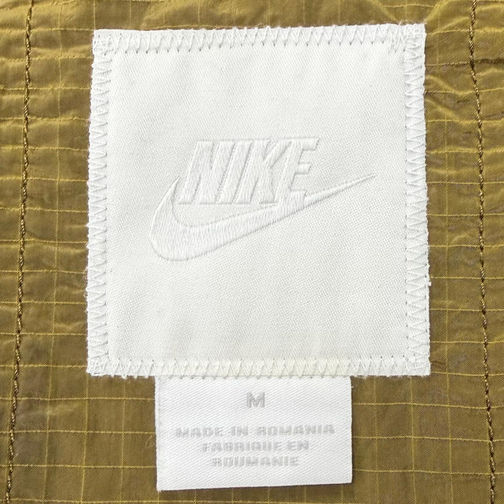 Discounted Very Good NIKE STONE ISLAND Mod coat Hooded double zip-up khaki mens M 6525401
