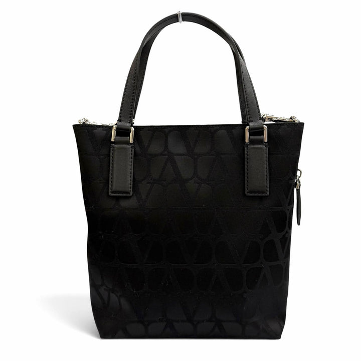 Excellent Valentino Garavani Handbag Toile Iconograph black leather 4Y2B0C60CSH
