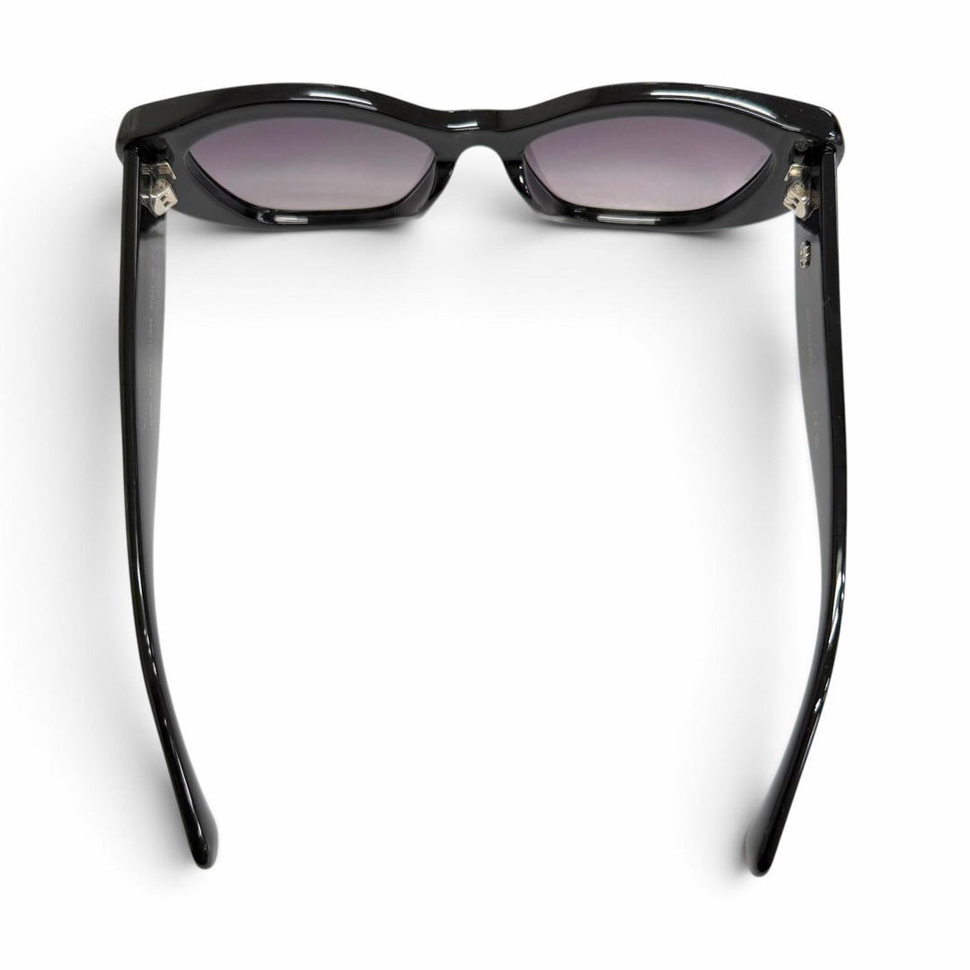 Excellent CHANEL Butterfly Shape Sunglasses Shell COCO Mark 26C 71766A S1834