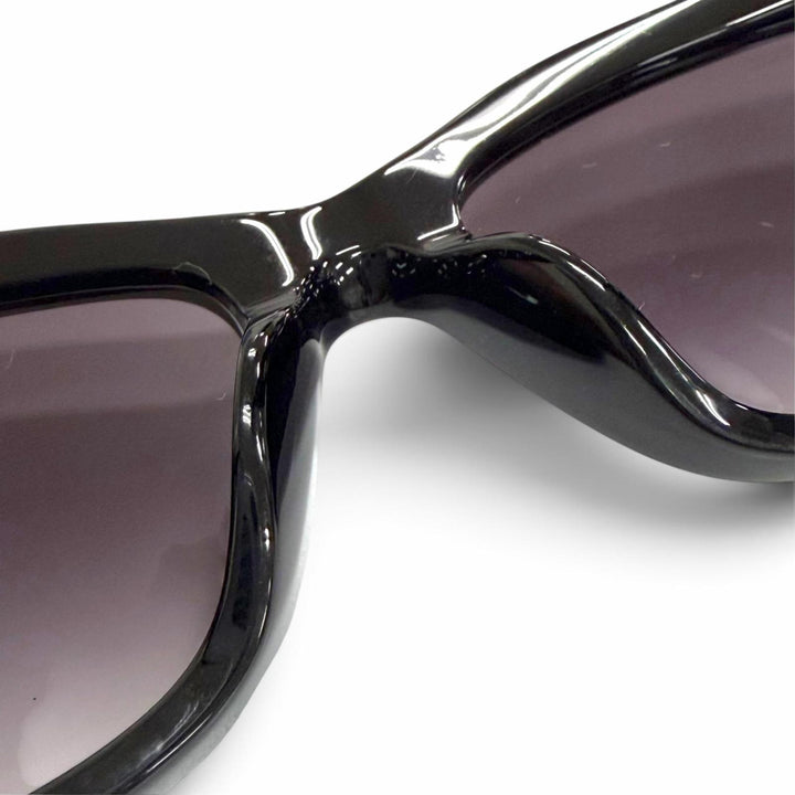 Excellent CHANEL Butterfly Shape Sunglasses Shell COCO Mark 26C 71766A S1834
