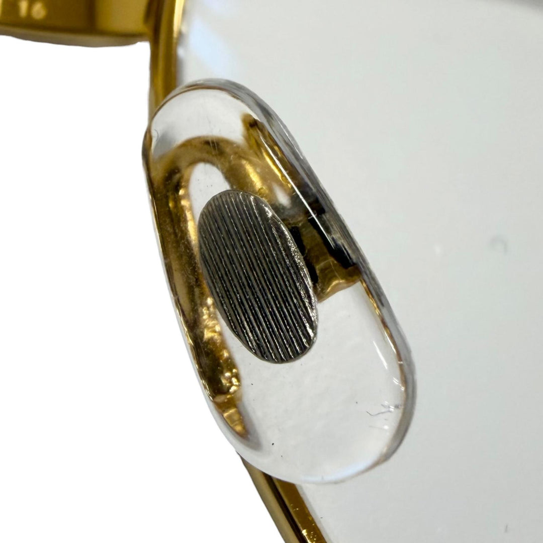 Great Cartier Glasses Trinity C logo gold mens