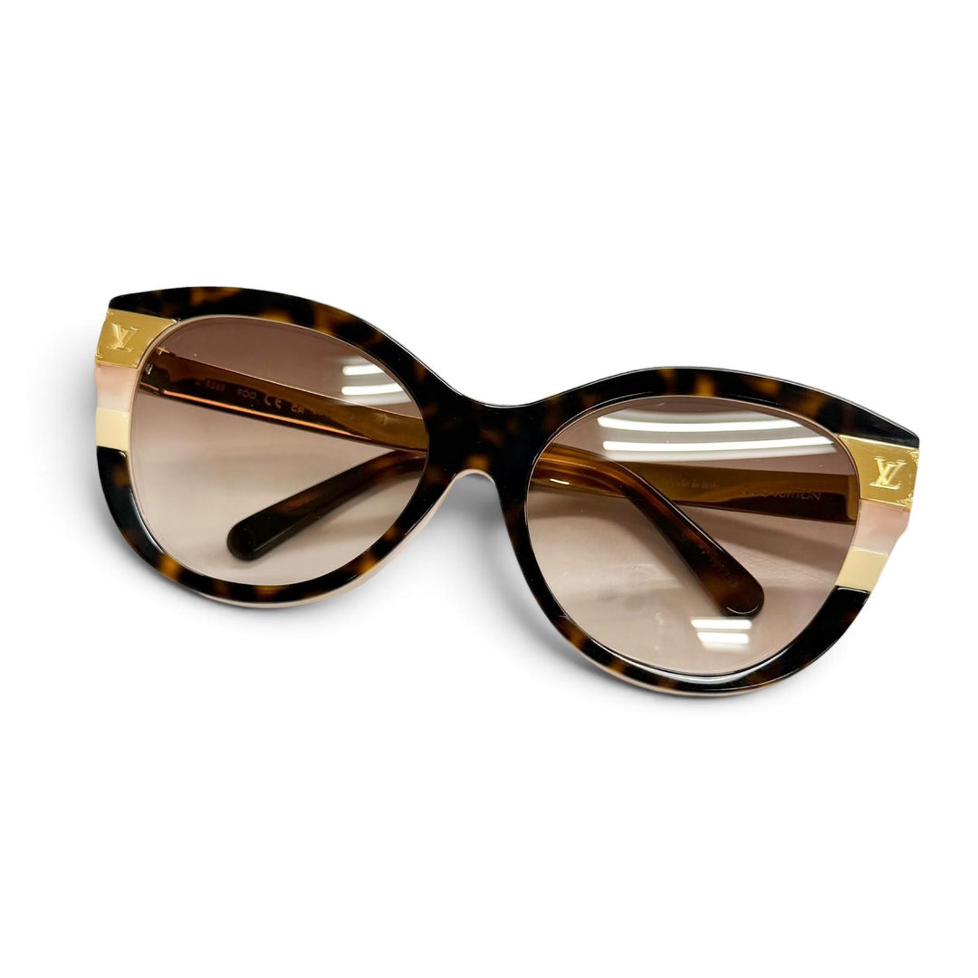 Very Good LOUIS VUITTON sunglasses LV Petite Spencer Cat Eye Women Z1858E