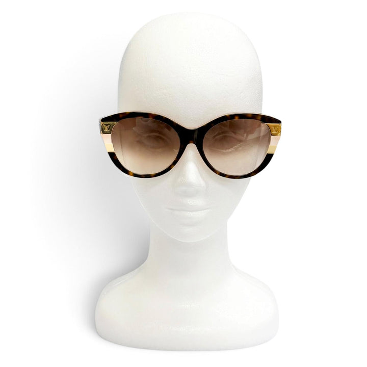 Very Good LOUIS VUITTON sunglasses LV Petite Spencer Cat Eye Women Z1858E