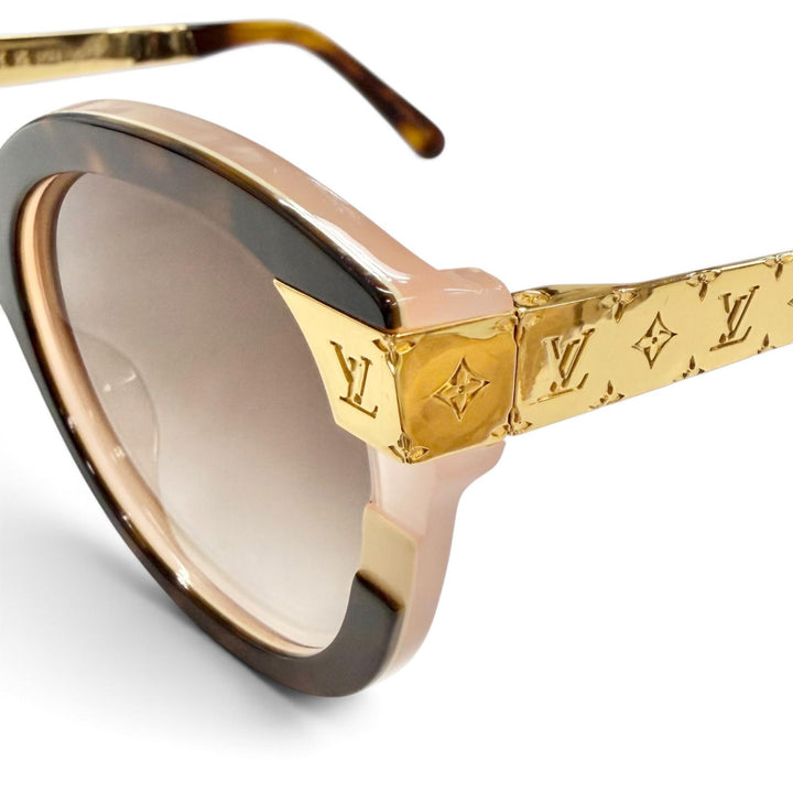 Very Good LOUIS VUITTON sunglasses LV Petite Spencer Cat Eye Women Z1858E