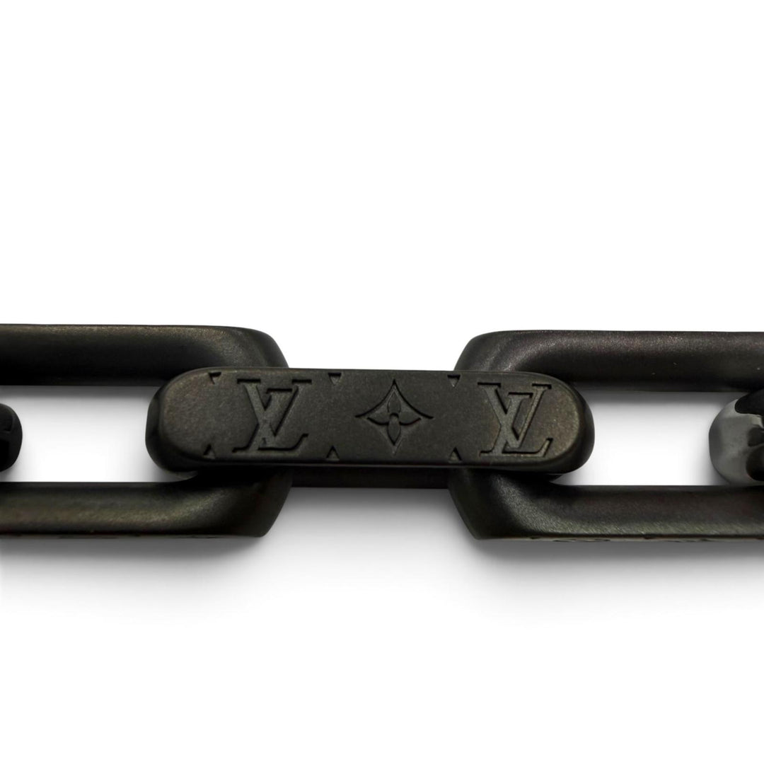 Excellent LOUIS VUITTON bracelet Bracelet Monogram Chain Silver mens M M00686