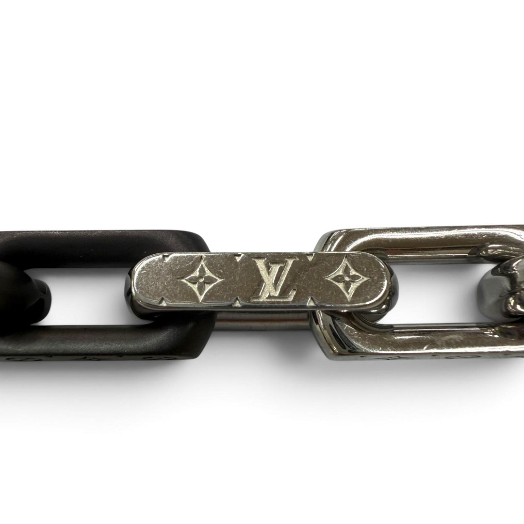 Excellent LOUIS VUITTON bracelet Bracelet Monogram Chain Silver mens M M00686