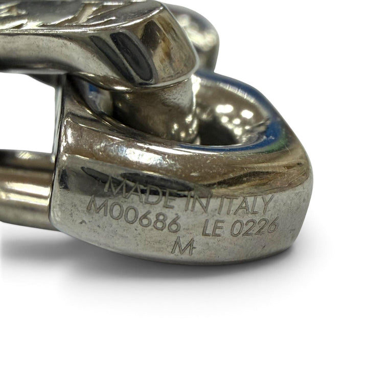 Excellent LOUIS VUITTON bracelet Bracelet Monogram Chain Silver mens M M00686