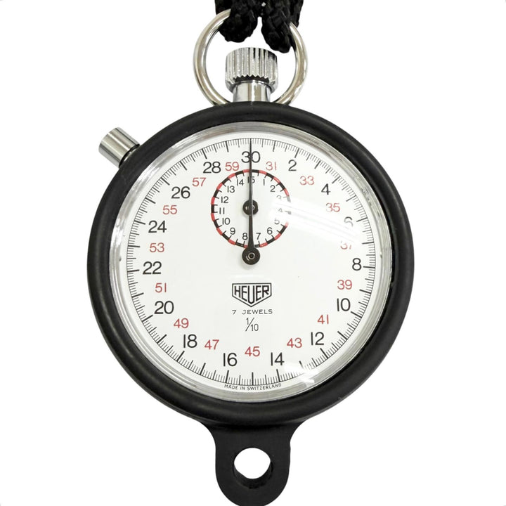 Excellent TAG Heuer Hand Winding Stopwatch Timer with Strap Silver stopwatch