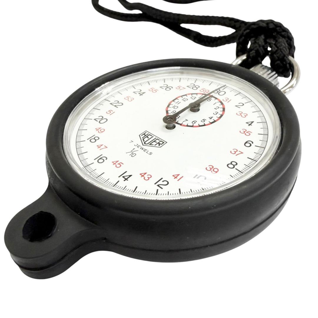 Excellent TAG Heuer Hand Winding Stopwatch Timer with Strap Silver stopwatch