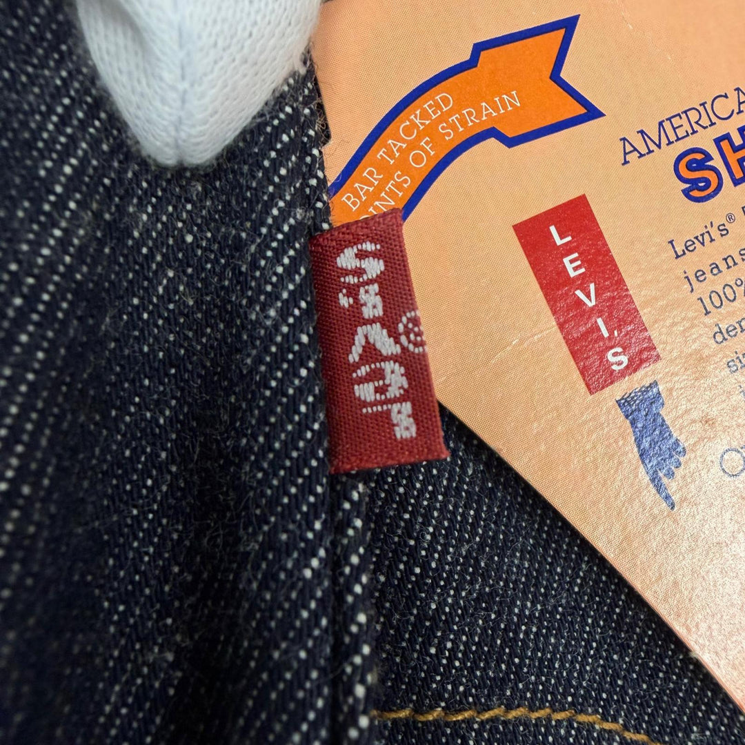 Excellent Levis Denim pants 501XX Button fly Indigo cotton mens 30