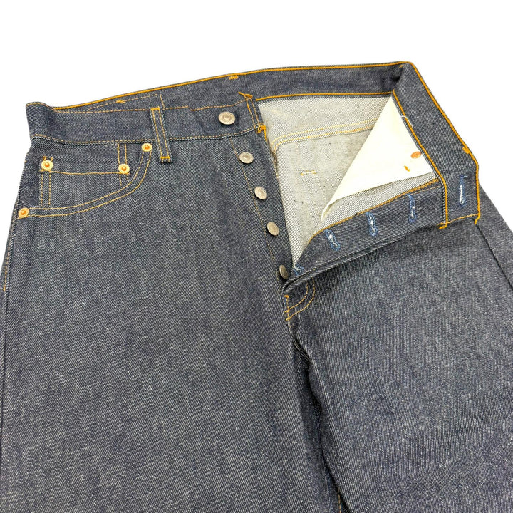 Excellent Levis Denim pants 501XX Button fly Indigo cotton mens 30