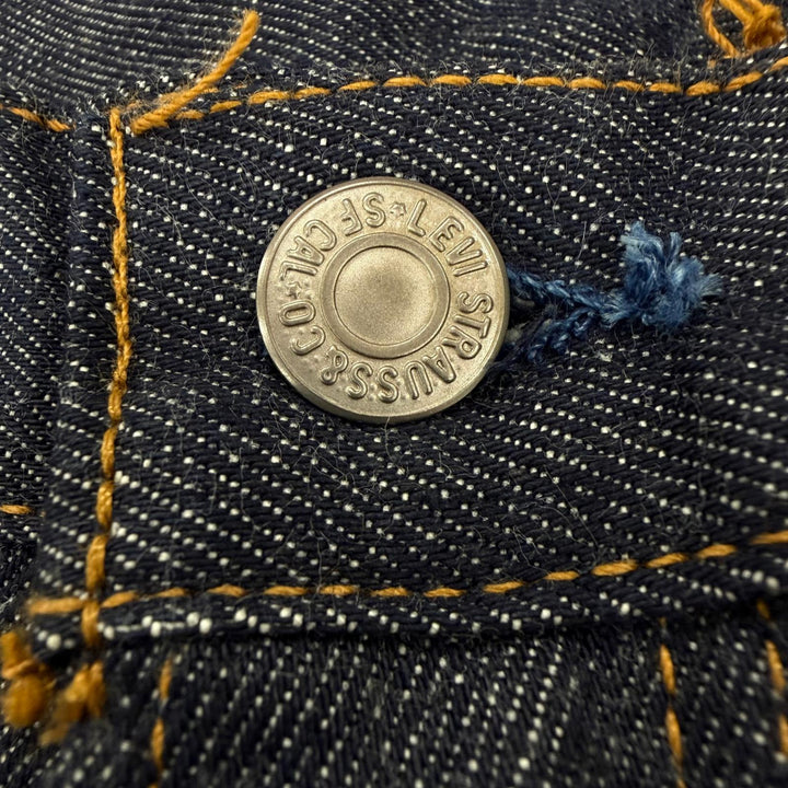 Excellent Levis Denim pants 501XX Button fly Indigo cotton mens 30
