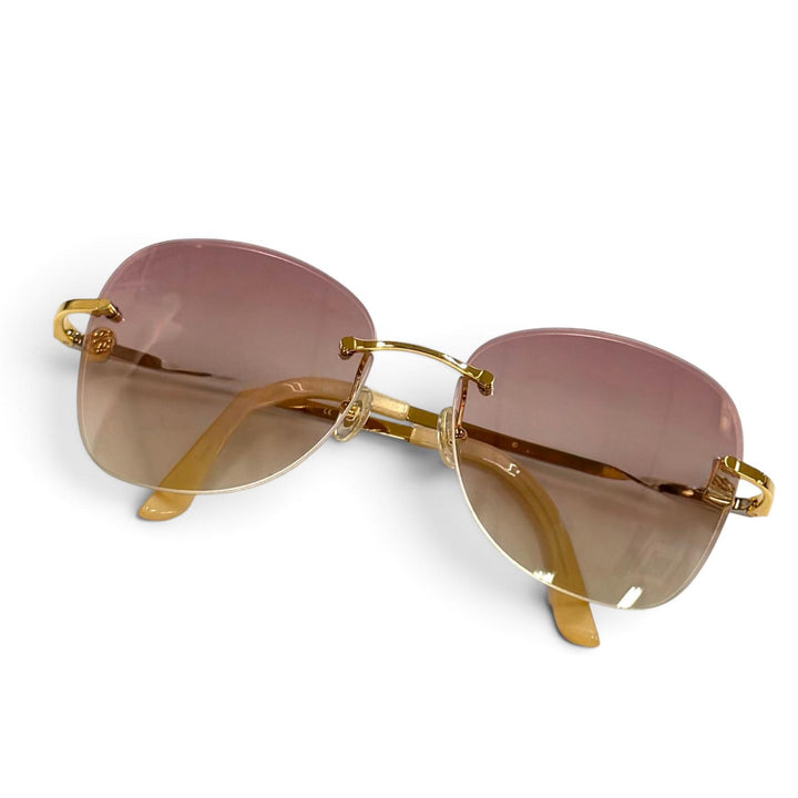 Great Cartier sunglasses Decor C Combination Color gold Women