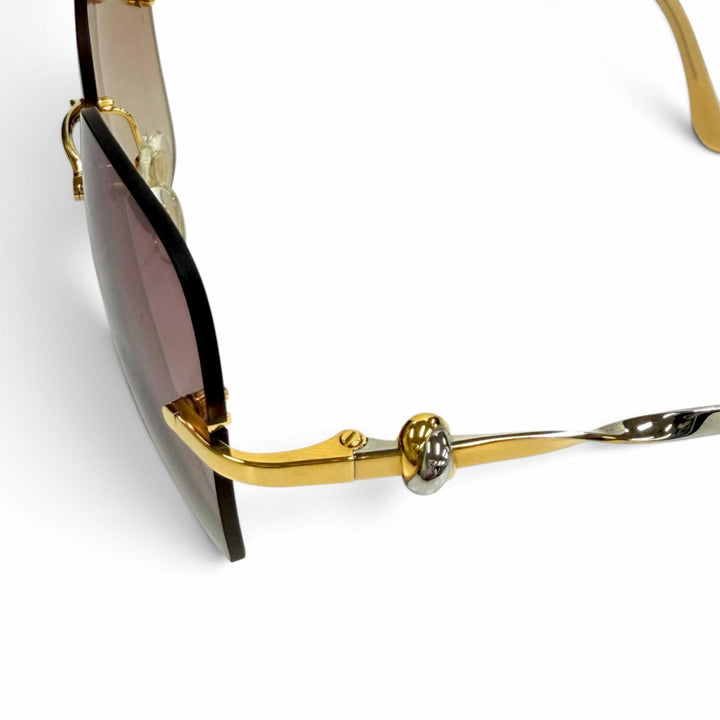 Great Cartier sunglasses Decor C Combination Color gold Women
